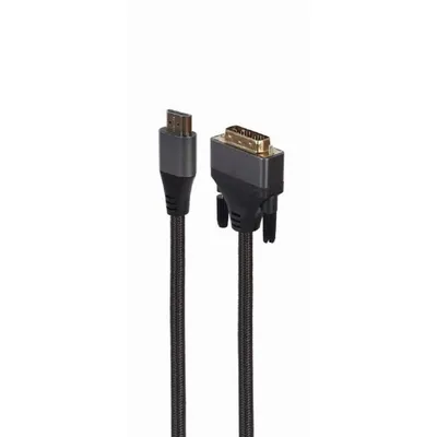 Кабель HDMI-DVI Cablexpert CC-HDMI-DVI-4K-6, 1.8м, 4K