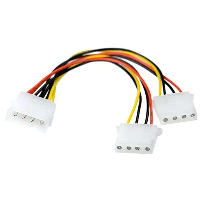 Разветвитель питания ExeGate EX261530RUS, Molex→2×Molex, 15см