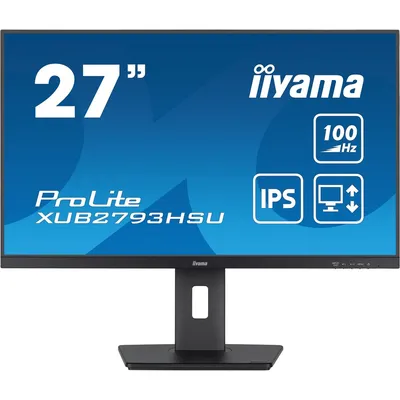 Монитор iiyama ProLite XUB2793HSU-B7, 27", IPS, 1920x1080, 100 Гц
