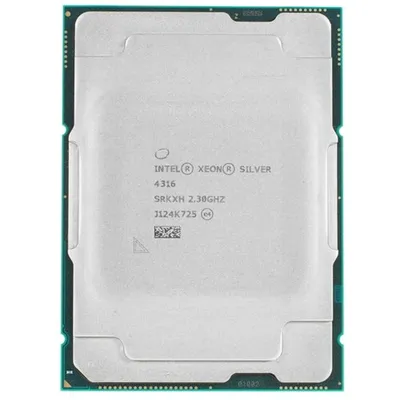 Процессор Intel Xeon Silver 4316 (2.30GHz/30Mb/20-core) Socket S4189