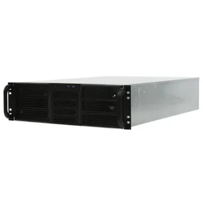 Корпус серверный Procase RE306-D6H4-FE8-65, 3U, EATX, 650 мм, чёрный