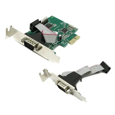 Контроллер ORIENT XWT-PE2SLP, PCI-Ex1, 2×COM9M, Low Profile