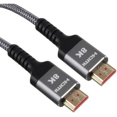 Кабель AOPEN ACG859A-1.0, HDMI 2.1, 1 м, оплетка