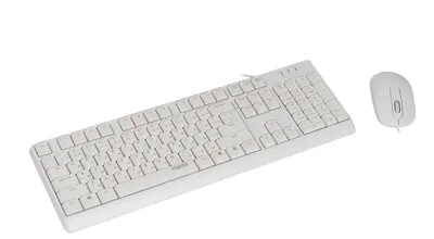 Комплект клавиатура+мышь Rapoo X130PRO, USB, оптическая, 1000 DPI, черный