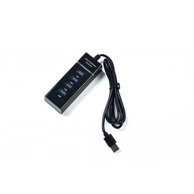 Концентратор USB KS-is KS-728, 1x USB 3.0, 3x USB 2.0 (вход USB 3.0 Type A), кабель 1.2м