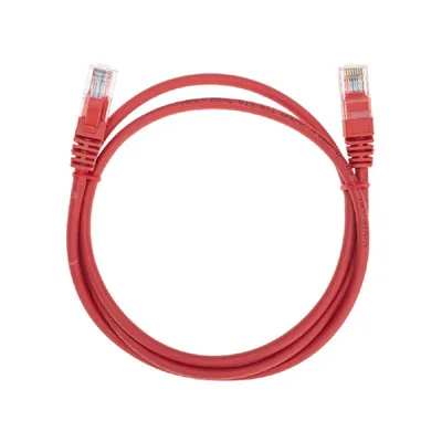Патч-корд Rexant 02-0103-1, U/UTP CAT5e, RJ45, 1 м, красный