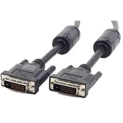 Gembird Кабель DVI-D dual link Cablexpert CC-DVI2L-BK-10, 25M/25M, 3.0м, CCS, черный, экран, феррит.кольца,