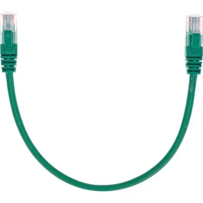 Патч-корд Rexant 02-0106-03, U/UTP, CAT5e, 0.3м, зеленый