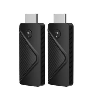 Удлинитель KVM ORIENT VE059V2, WiFi HDMI Extender (Tx+Rx), HDMI беспроводной удлинитель до 50 м, HDMI 1.3, 1080p@60Hz, HDCP1.2, внутренние антенны, питание от USB (33370)