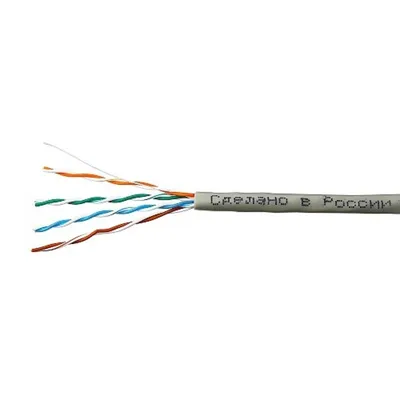 <092162> Кабель витая пара внутренний 4 пары UTP кат.5e (100м) медный SkyNet Premium FLUKE TEST [CSP-UTP-4-CU/100]