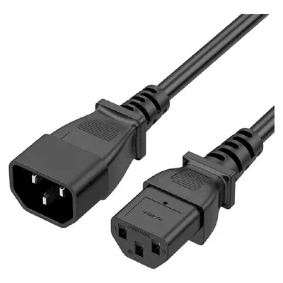 Кабель питания системный блок-монитор 5bites PC105-30A (C13-C14, 3х0.50мм?, 250В, 10A, черный, 3м)