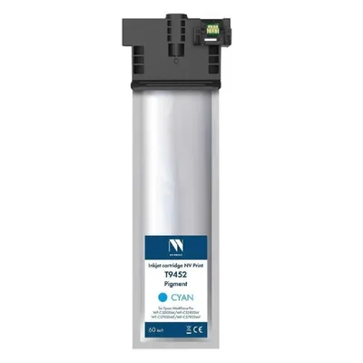 -/ Струйный картридж NV Print T9452 Cyan для Epson WorkForce Pro WF-C5210DW, WF-C5290DW, WF-C5710DWF, WF-C5790DWF (5 000 стр) совместимый