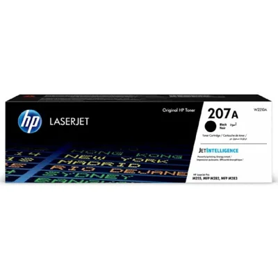(Спец.цена) Оригинальный лазерный картридж HP 207A (W2210A) для CLJ Pro M255/MFP M282/M283, черный (1350 стр.)