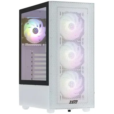 Корпус XPG VALOR MESH C White, mATX, Midi-Tower, белый, без БП (VALORMESHC4VA-WHCWW)