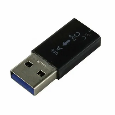 Переходник KS-IS KS-379, TypeC-USB, черный