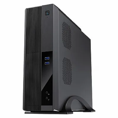 Корпус MiniTower POWERMAN 6188898, FlexATX, ITX, 450SFX