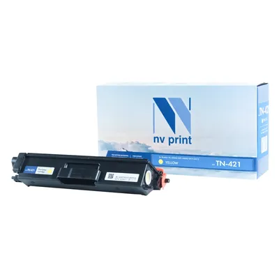 Картридж лазерный NV Print NV-TN-421Y, желтый, 1800 стр.