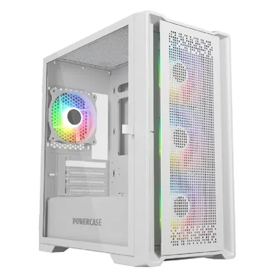 Корпус PowerCase CAMBFW-A4, ByteFlow Micro, mATX, TG, ARGB