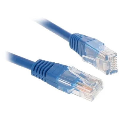 <079062> Кабель патч-корд .Patch cord кат.5e 3.0м, Cablexpert, многожильный, синий [PP12-3M/B]