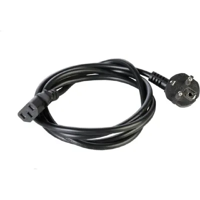 REM Шнур питания с заземлением IEC 60320 C13/EU-Schuko, 10А/250В (3x1,0), длина 5 м. (R-10-Cord-C13-S-5)