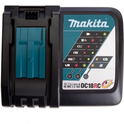 630793-1 - Зарядное устройство, Makita, DC18RC, от 7,2 до 18 В