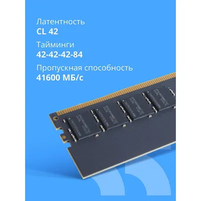Модуль памяти CBR CD5-US08G52M42-01, DDR5, 8ГБ, 5200МГц, CL42, UDIMM