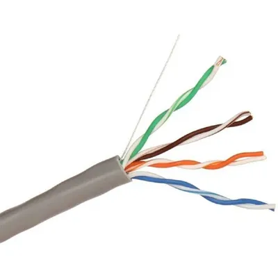 Кабель ExeGate SFTP4-C5e-CU-S24-IN-PVC-GY-305-FLUKE SFTP 4 пары кат.5e медь, 0.5мм (24AWG), FLUKE® test pass, экран, 305м, серый, PVC <EX281809RUS>