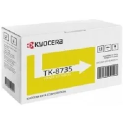 Тонер-картридж TK-8735Y для TASKalfa 7052ci/8052ci/7353ci/8353ci