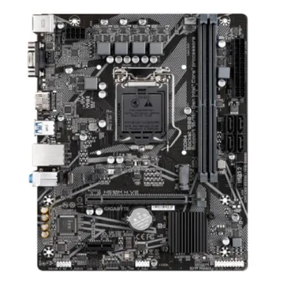 Материнская плата Gigabyte H510M H V2, LGA 1200, 2×DDR4, 1×M.2, Micro ATX