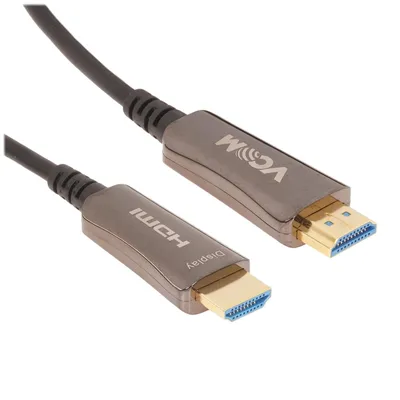 Кабель/ Активный оптический кабель HDMI 19M/M,ver. 2.0, 4K@60 Hz 15m VCOM <D3742A-15M>