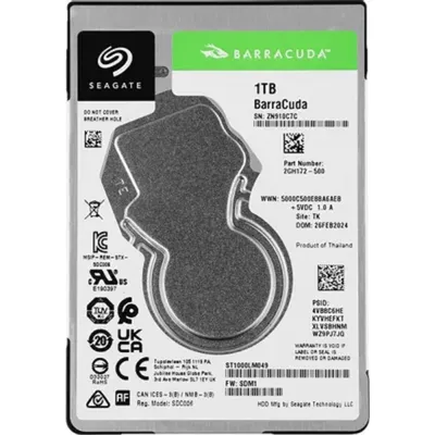 Жесткий диск Seagate ST1000LM049, 1ТБ, SATA III, 7200rpm, 2.5"