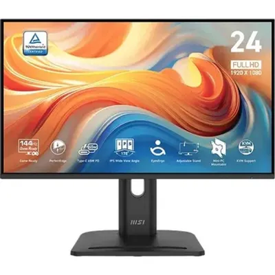 MICROSTAR MSI PRO 23.8" MP245PHG E14 {IPS 1920x1080 144Hz 1ms 16:9 1500:1 300cd HDMI2.0 DisplayPort1.2 USB-C 2xUSB 2x2W HAS Pivot VESA}