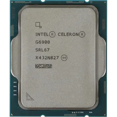 <099897> Процессор LGA 1700 Intel Celeron G6900 (3.4/4Mb/46W/HD710/2C2T) OEM [CM8071504651805S RL67]