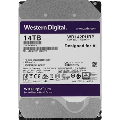 Жесткий диск Western Digital WD142PURP, 14TB, SATA, 7200rpm