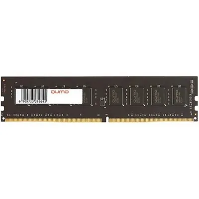 Оперативная память для компьютера 8Gb (1x8Gb) PC4-25600 3200MHz DDR4 DIMM CL22 QUMO QUM4U-8G3200P22