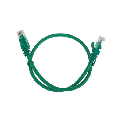 Патч-корд Rexant 02-0296-05, U/UTP cat.6, RJ45-RJ45, 0.5 м, зеленый