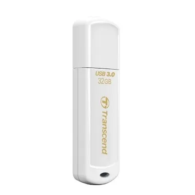 USB накопитель Transcend - Jetflash 730, USB Type A (USB 3.2 Gen 1), 32 ГБ, цвет белый, TS32GJF730