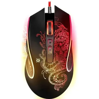 Мышь Defender Venom GM-640L 52640, проводная, игровая, 3200dpi, 8 кнопок