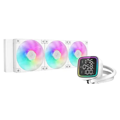 СЖО DeepCool LD360 ARGB R-LD360-WHDMMN-G-1, 360мм, LCD, белый