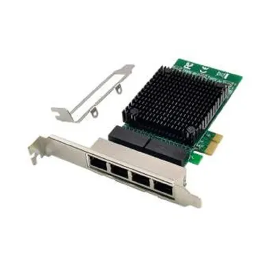 Сетевая карта ORIENT XWT-INT82L4PE, PCIe, 4×RJ45, 1GbE