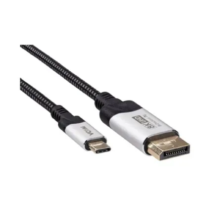 Кабель-адаптер/ Кабель-адаптер DP A(m) <-->USB 3.1 Type-Cm,bi-direct, 8K@60Hz, 1.8m , VCOM <CU422VB-1.8>