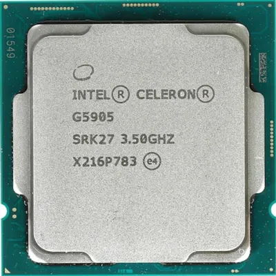 Процессор Intel CM8070104292115SRK27, Celeron G5905, OEM