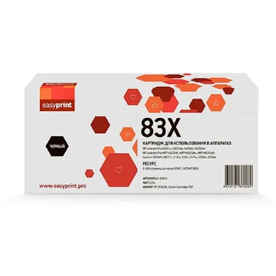 Картридж Easyprint LH-83X U, для HP/Canon, 2400 стр., лазерный
