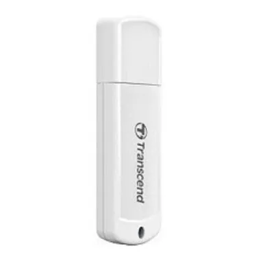 USB накопитель Transcend - Jetflash 370, USB Type A (USB 2.0), 32 ГБ, цвет белый, TS32GJF370