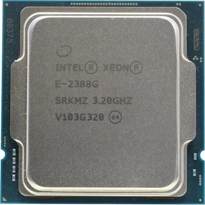 Процессор Intel Xeon E-2386G CM8070804494617, 3.5-5.1ГГц, LGA1200, 6 ядер