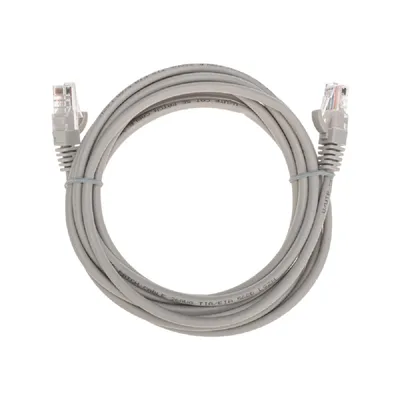 Патч-корд REXANT 02-0100-3, UTP Cat.5e, 3м, LSZH, серый