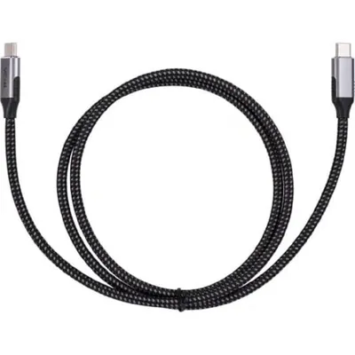 Кабель/ Кабель USB3.2 Gen2X2, CM->CM, 20Gbs, 100WT, 4KX60Hz, All shell, 1m VCOM <CU420M-1M>