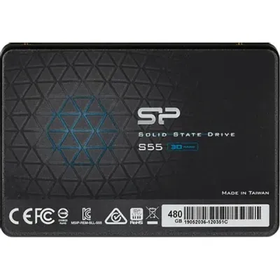 Твердотельный накопитель SSD 2.5" 480 Gb Silicon Power Velox S55 Read 556Mb/s Write 500Mb/s SATA III SP480GBSS3S55S25