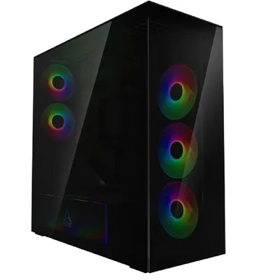 Корпус для ПК Arctic - Xtender VG, 6х2.5", 2х3.5", 2xUSB3.1, Midi Tower, без БП, цвет чёрный, ACPCC00016A