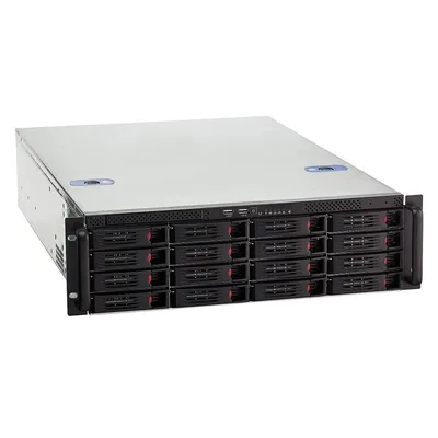 Корпус серверный Exegate EX281234RUS, 3U, 16×3.5" Hot-swap, E-ATX